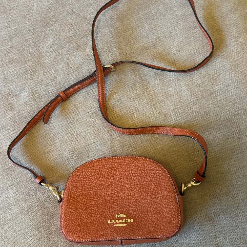 Coach Mini Jamie Camera Bag in Orange